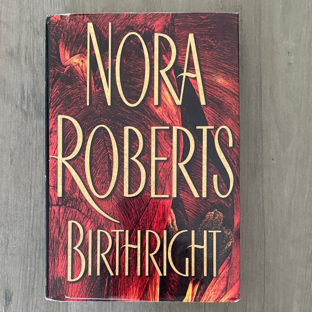 Nora Roberts 'Birthright' Hardcover Book